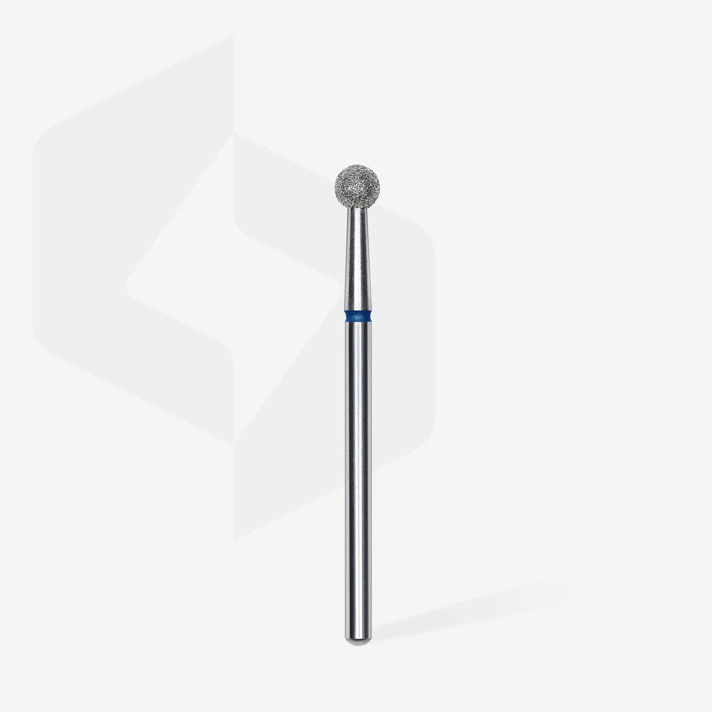 STALEKS DIAMOND NAIL DRILL BIT "BALL" BLUE HEAD DIAMETER 4 MM / 1 PCS SET