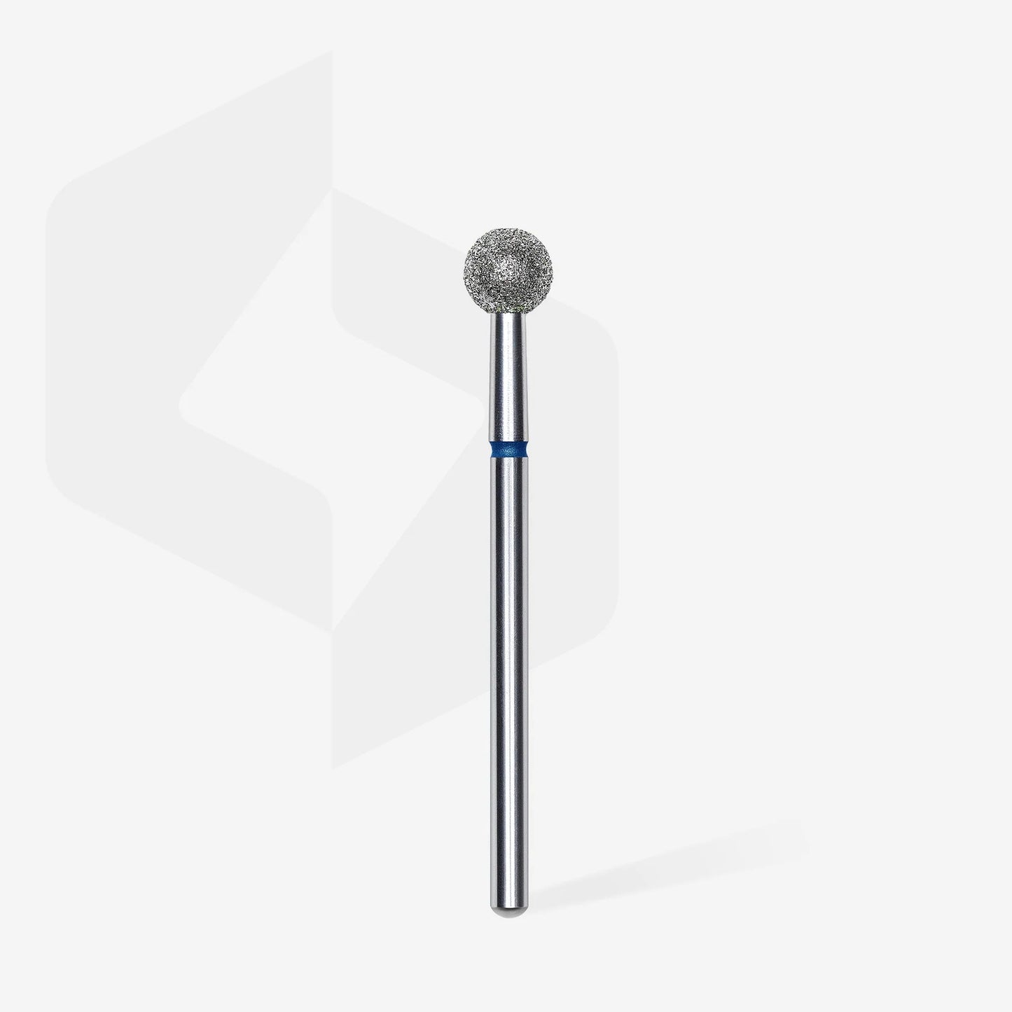STALEKS DIAMOND NAIL DRILL BIT "BALL" BLUE HEAD DIAMETER 5 MM / 1 PCS SET