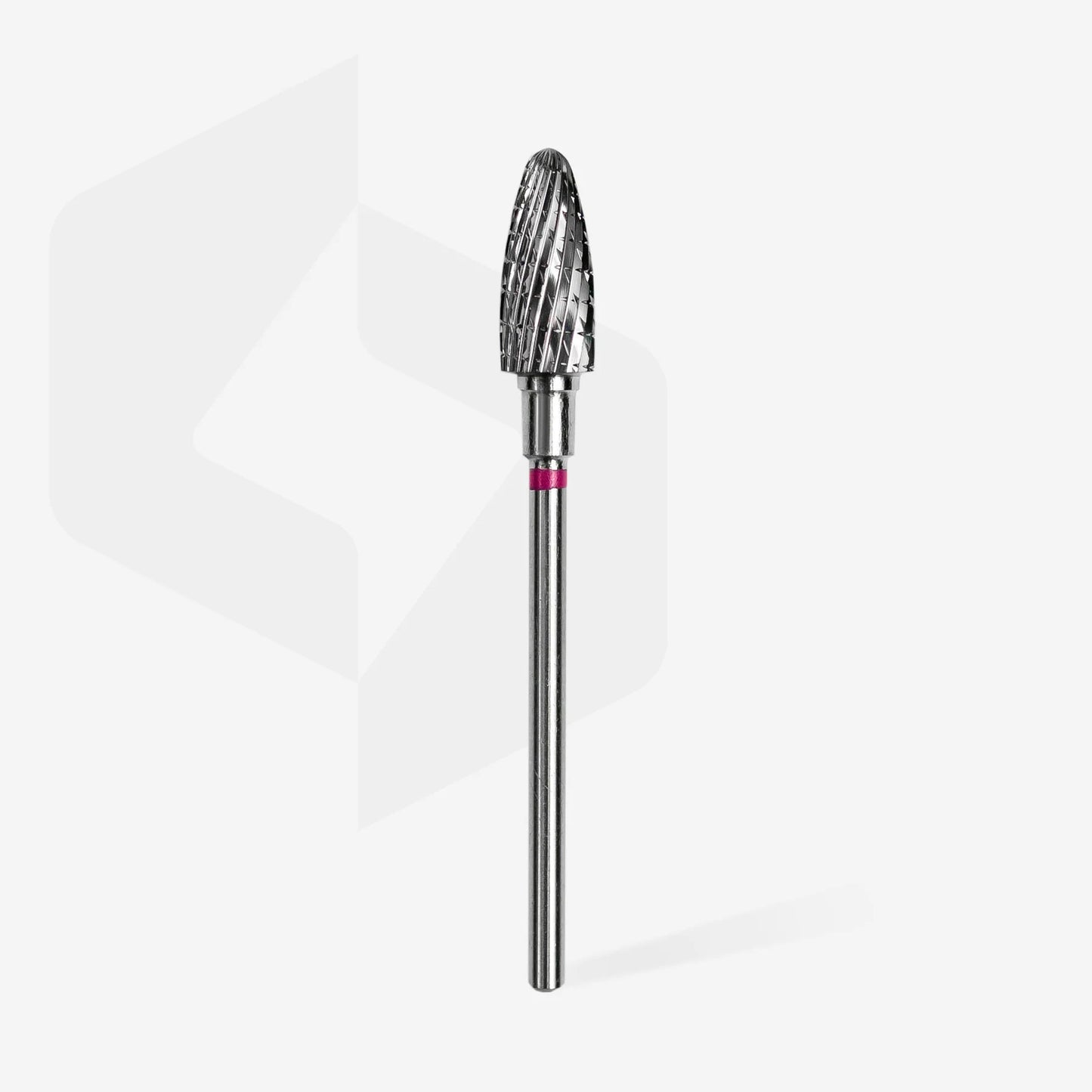 STALEKS PRO EXPERT CARBIDE NAIL DRILL BIT, “CORN” PURPLE, HEAD DIAMETER: 6 MM / WORKING PART: 14 MM
