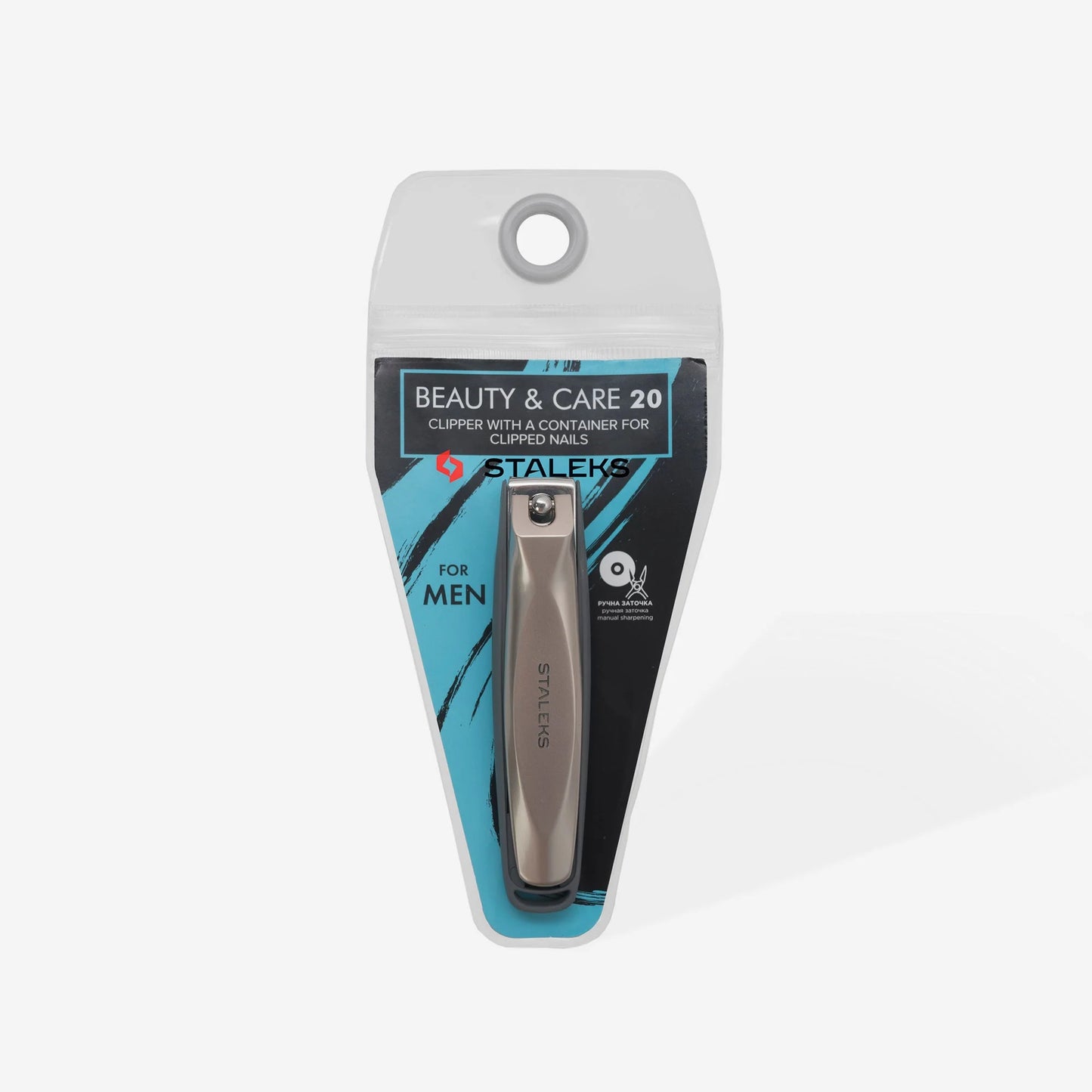 STALEKS NAIL CLIPPER WITH CONTAINER FOR NAILS BEAUTY & CARE 20