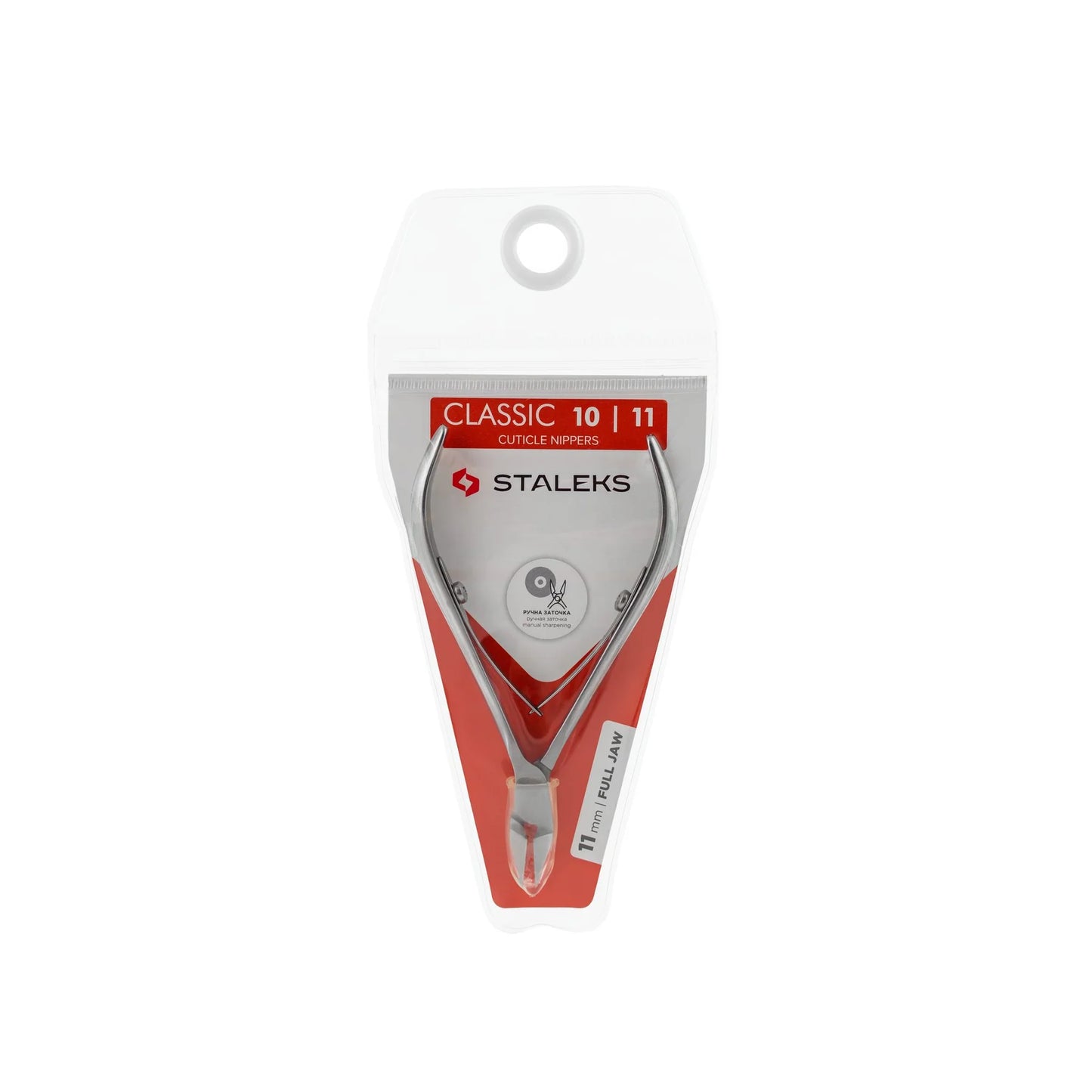 STALEKS CLASSIC 10 CUTICLE NIPPERS FULL JAW 11 MM