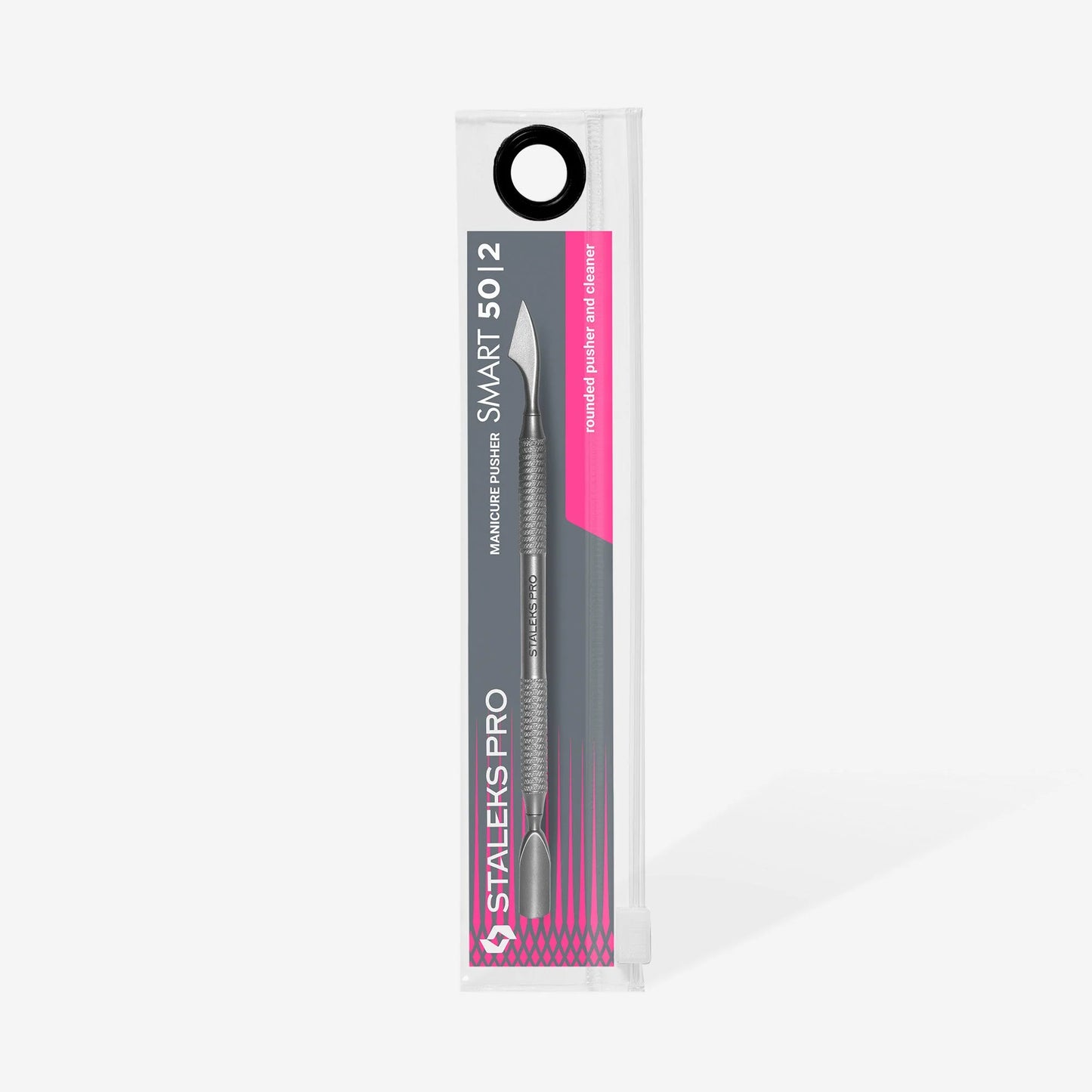 STALEKS PRO: SMART: 50 TYPE 2 CUTICLE PUSHER (ROUNDED PUSHER AND CLEANER)