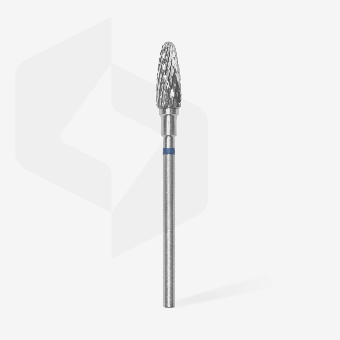 STALEKS PRO EXPERT CARBIDE NAIL DRILL BIT, "CORN" BLUE HEAD DIAMETER: 5 MM / WORKING PART: 13 MM