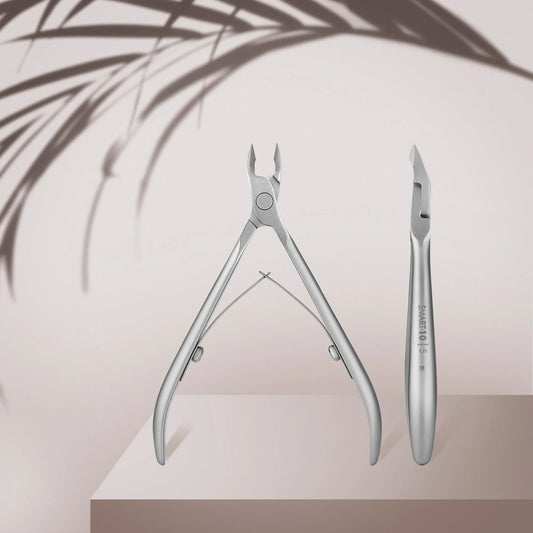 STALEKS PRO: SMART 10: PROFESSIONAL CUTICLE NIPPERS (½ INCH JAW-0.2 INCH/5 MM)