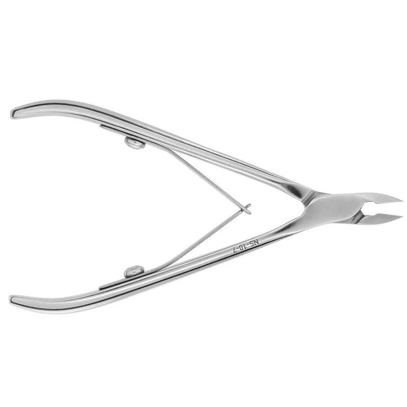 STALEKS PRO: SMART 10: PROFESSIONAL CUTICLE NIPPERS (FULL JAW-0.27 INCH 7 MM)