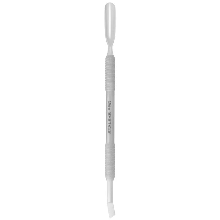 STALEKS PRO: SMART 50: TYPE 6 CUTICLE PUSHER (ROUNDED PUSHER AND BENT BLADE)