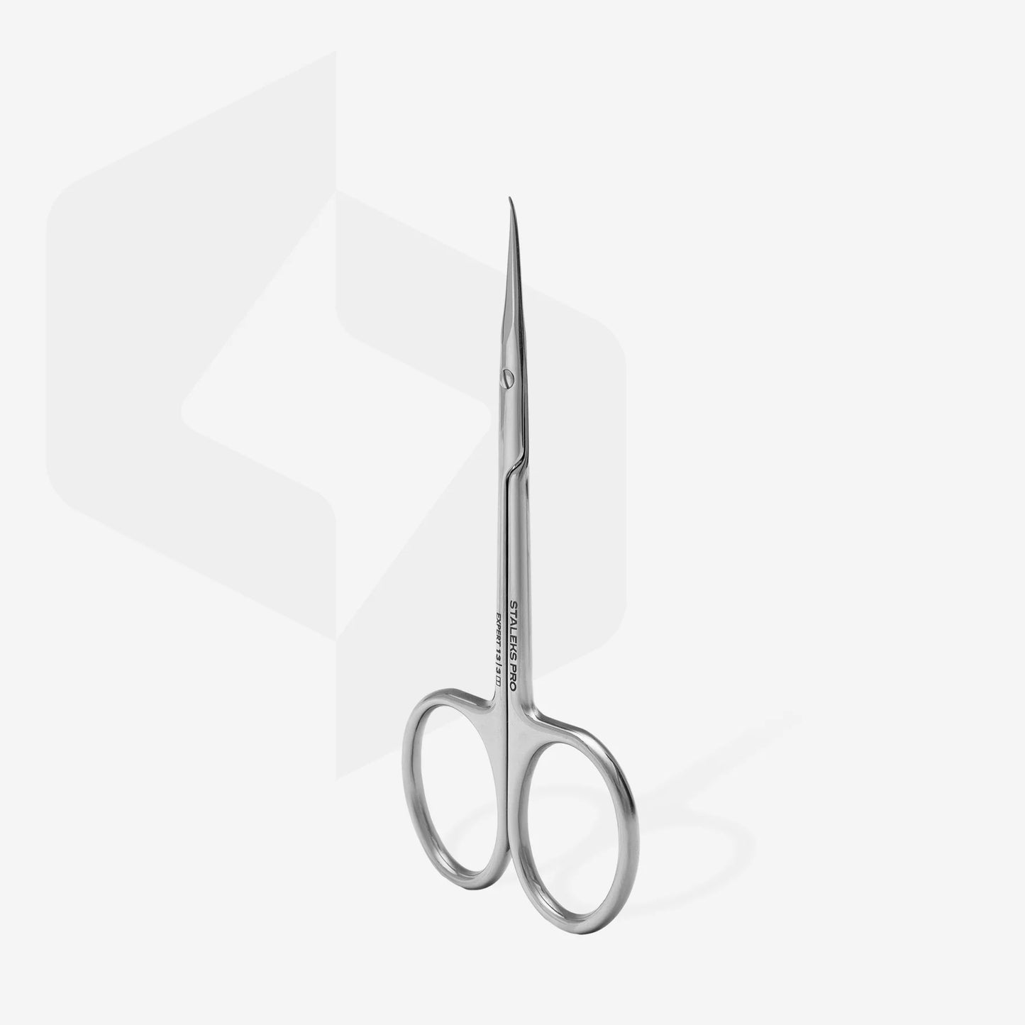 STALEKS PRO: EXPERT 13: TYPE 3 CUTICLE SCISSORS WITH HOOK (LEFT-HANDED USERS)