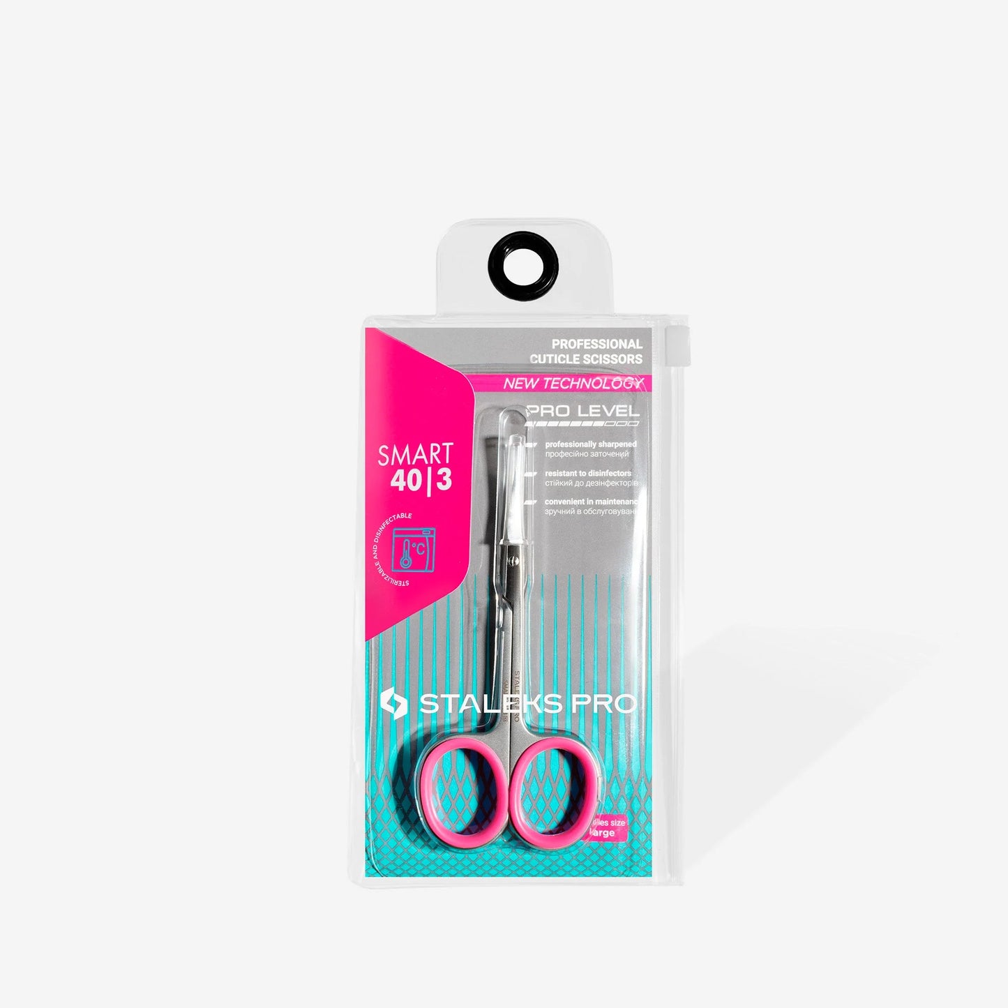 STALEKS: SMART 40: TYPE 3 PROFESSIONAL CUTICLE SCISSORS