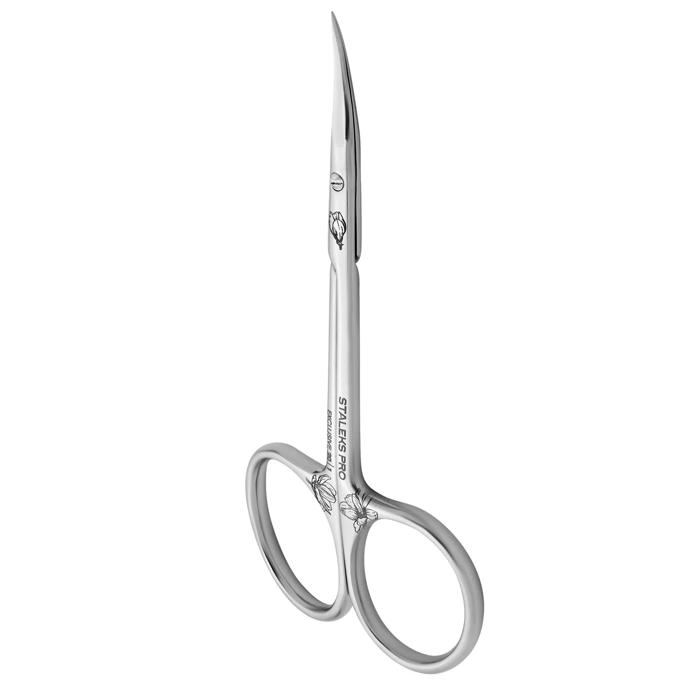 STALEKS PRO: EXCLUSIVE 20: TYPE 1 CUTICLE SCISSORS WITH NARROW TIPS SHORTENED HANDLES MAGNOLIA