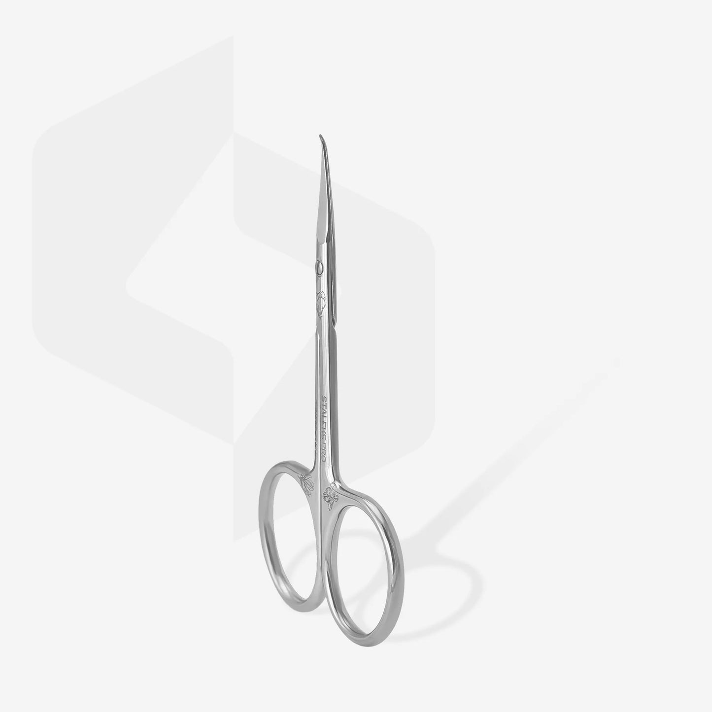 STALEKS PRO: EXCLUSIVE 23: TYPE 2 PROFESSIONAL CUTICLE SCISSORS WITH HOOK MAGNOLIA