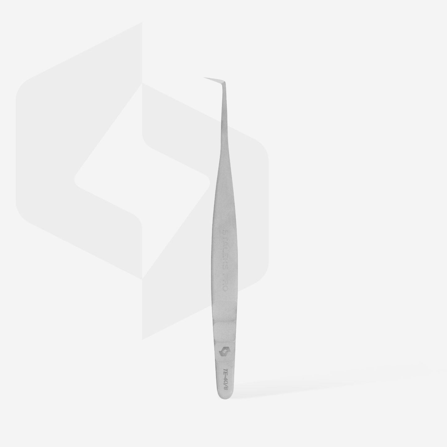 STALEKS PRO EXPERT 40 TYPE 8 EYELASH TWEEZERS L-FORM 85°